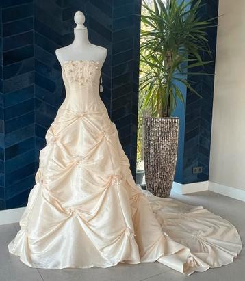 Vintage Y2K Trouwjurk Bruidsjurk verlovingsjurk mt 40 - L beschikbaar voor biedingen