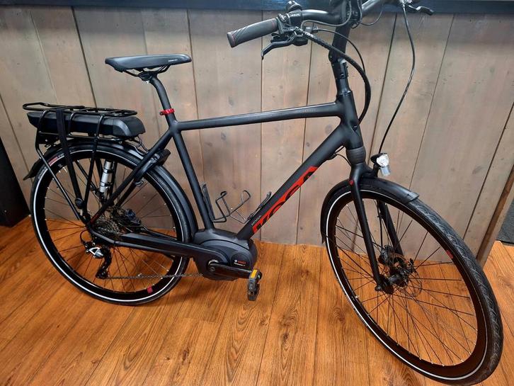 Mat-zwarte Koga Element herenfiets 57 cm met 10 versnll., Fietsen en Brommers, Fietsen | Heren | Herenfietsen, Zo goed als nieuw