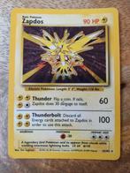 Zapdos base set holo 16/102, Hobby en Vrije tijd, Verzamelkaartspellen | Pokémon, Ophalen of Verzenden, Zo goed als nieuw