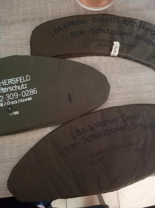 Kogelwerende Kevlar inlagen v/h Duitse scherfvest, Verzamelen, Militaria | Algemeen, Overige soorten, Kleding of Schoenen, Duitsland