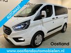 Ford Transit Custom 320 PHEV L1H1 130 PK Automaat 9 persoons, Gebruikt, Overige carrosserieën, Wit, Plug-in hybride