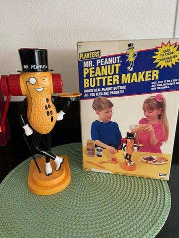 vintage Mr. Peanut butter maker jaren '90 beschikbaar voor biedingen