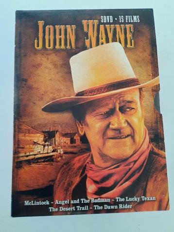 John Wayne - 15 Films --- 5 DVD Boxset beschikbaar voor biedingen