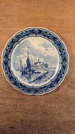 Delfts blauw wandbord bord Royal Sphinx Maastricht, Antiek en Kunst, Antiek | Wandborden en Tegels, Ophalen of Verzenden