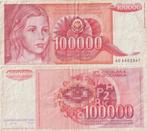 JOEGOSLAVIE 1989 100.000 dinara #97 VG, Verzenden, Joegoslavië, Los biljet
