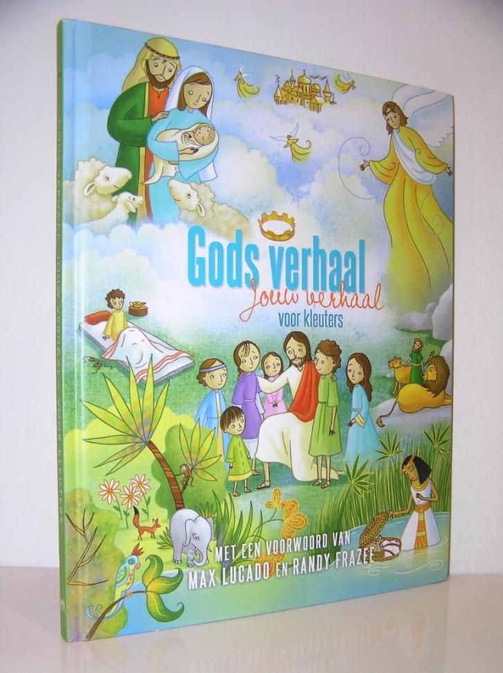 Max Lucado e.a. - Gods verhaal, jouw verhaal voor kleuters, Boeken, Godsdienst en Theologie, Zo goed als nieuw, Christendom | Katholiek