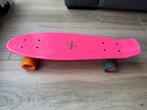 Nijdam flipgrip pennyboard skateboard roze als nieuw., Ophalen of Verzenden, Zo goed als nieuw, Skateboard