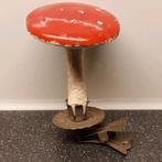 antieke kerst zeldzame grote watten paddenstoel op knijper, Ophalen of Verzenden, Gebruikt