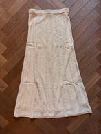 Sandro Beige Knit Midi Skirt – Size 38, Maat 38/40 (M), Beige, Sandro, Nieuw
