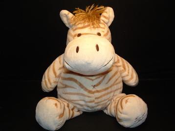 TIAMO ZEBRA VELOURS ROOMWIT MET OP HET LIJFJE HOOFD  OREN RU beschikbaar voor biedingen