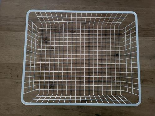IKEA Draadmand Smastad kast met uittrekrail, wit, 60x55 cm, Huis en Inrichting, Kasten | Kledingkasten, Zo goed als nieuw, Minder dan 100 cm