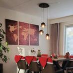 Drieluik wereldkaart, Ophalen, Zo goed als nieuw, Schilderij, 75 tot 100 cm