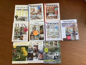 Vet wonen, Seasons, Elle decoration, diverse tijdschriften  beschikbaar voor biedingen