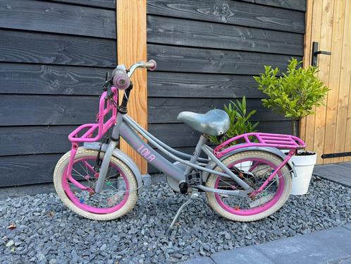 Lola kinderfiets 18 inch, Fietsen en Brommers, Fietsen | Kinderfietsjes, Gebruikt, 16 tot 20 inch, Zijwieltjes, Ophalen