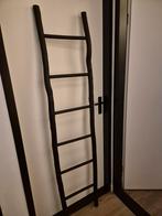 Decoratieve ladder hout zwart, Ophalen, Zo goed als nieuw, Minder dan 2 meter