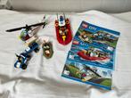 Lego city 60086 starterset politie, brandweer, Ophalen of Verzenden, Zo goed als nieuw, Complete set, Lego