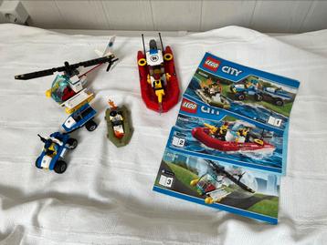 Lego city 60086 starterset politie, brandweer beschikbaar voor biedingen