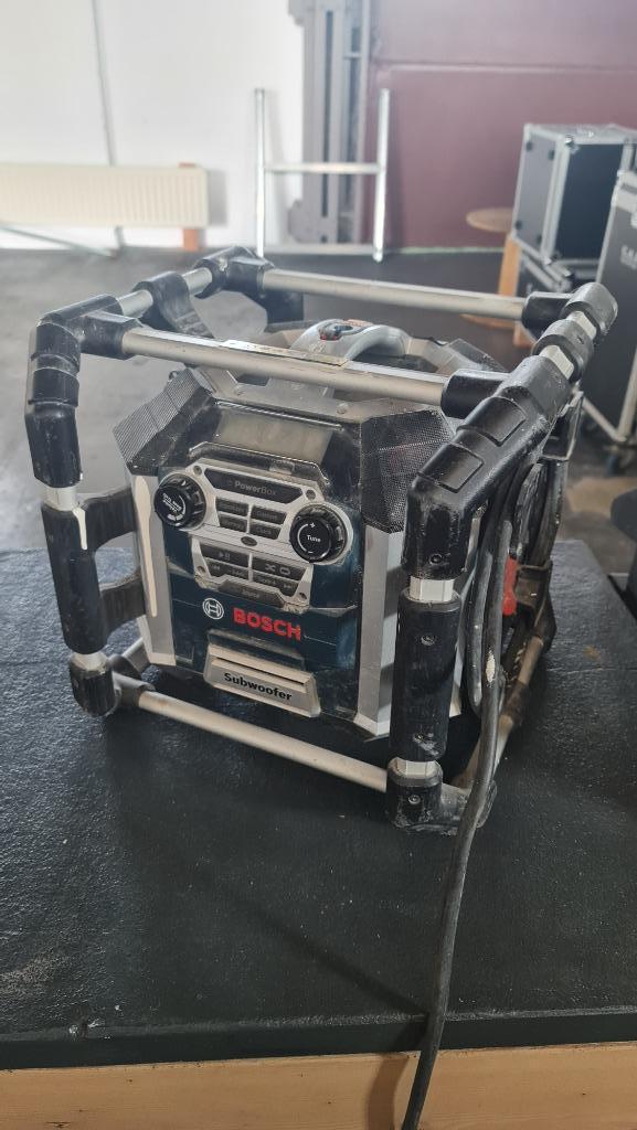 Bosch GML50 Bouwradio, Doe-het-zelf en Verbouw, Gereedschap | Overige machines, Gebruikt, Ophalen