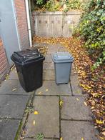 Twee kunststof prullenbakken, Ophalen, Kunststof, Gebruikt, Minder dan 50 cm