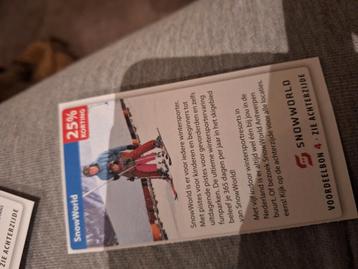 Snowworld Zoetermeer landgraaf 25% korting beschikbaar voor biedingen