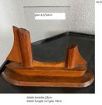 oud fotolijstje hout/glas, Ophalen of Verzenden