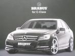 Mercedes Brabus C Klasse Brochure, Ophalen of Verzenden, Zo goed als nieuw, Mercedes