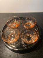 Rosaline Glazen Kommetjes - Set van 4, Ophalen of Verzenden, Kom(men), Overige stijlen, Glas