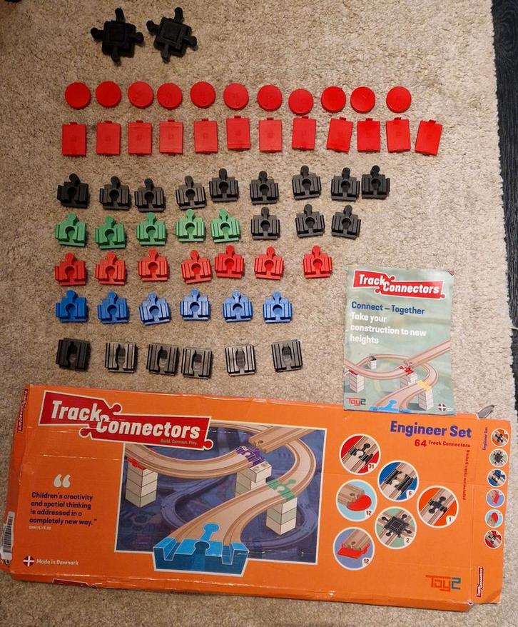 Track Connectors Duplo Brio - Engineer Set, Kinderen en Baby's, Speelgoed | Overig, Gebruikt, Jongen of Meisje, Ophalen