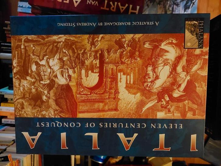 Italia: Strategisch Bordspel van Phalanx Games, Hobby en Vrije tijd, Gezelschapsspellen | Bordspellen, Gebruikt, Drie of vier spelers