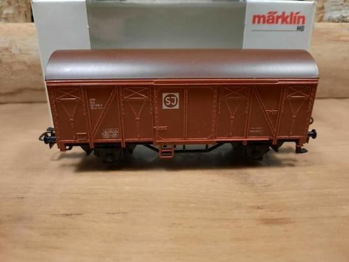 [ W2745 ] Marklin H0 - 4408 ( SJ ), Hobby en Vrije tijd, Modeltreinen | H0, Zo goed als nieuw, Wagon, Wisselstroom, Märklin, Ophalen of Verzenden