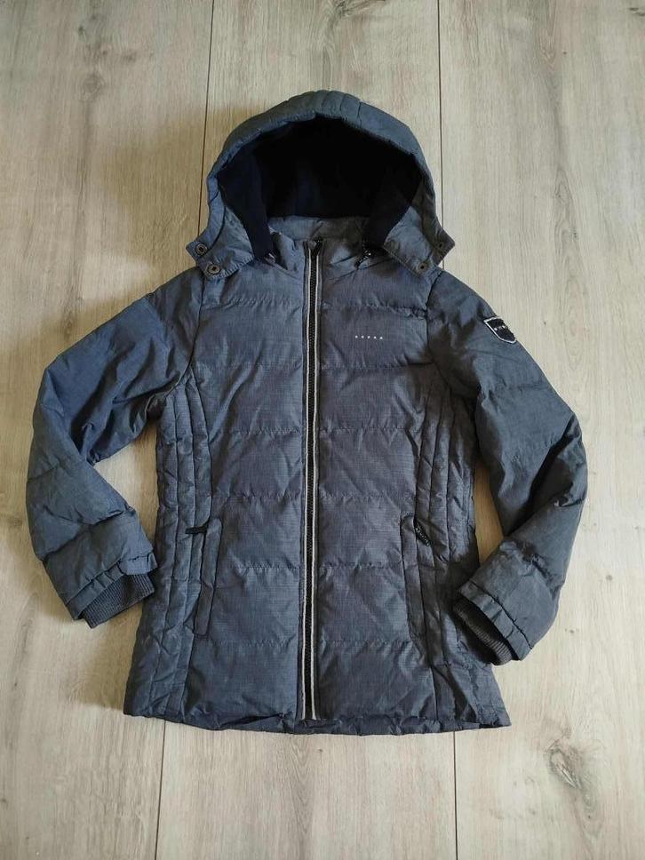 Nog nieuwe grijze winterjas maat 140, Kinderen en Baby's, Kinderkleding | Maat 140, Nieuw, Meisje, Jas, Ophalen of Verzenden