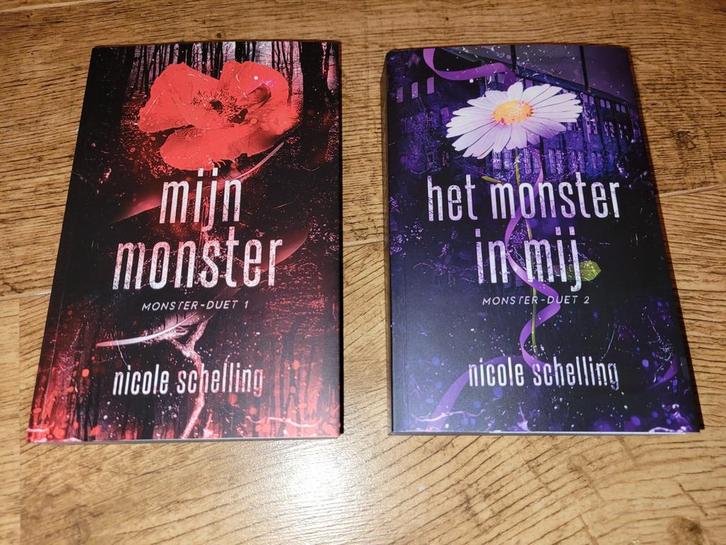 Nicole Schelling - Monster Duet 1 & 2 (NIEUW, paperback), Boeken, Romans, Nieuw, Nederland, Ophalen of Verzenden