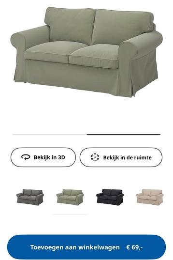 Bank hoes ikea Ektorp 2 zits - afbeelding 1