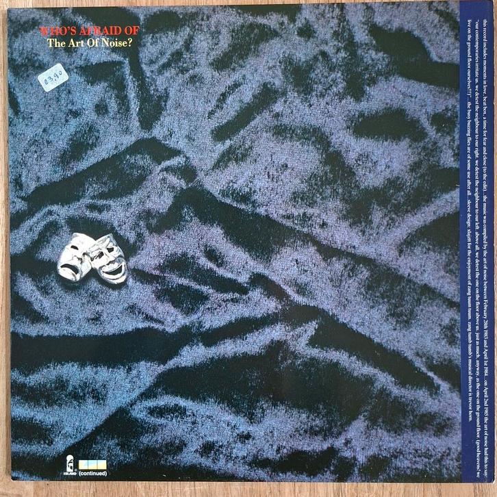 Art of Noise - Who's Afraid Of? LP uit 1984, Cd's en Dvd's, Vinyl | Pop, Ophalen of Verzenden