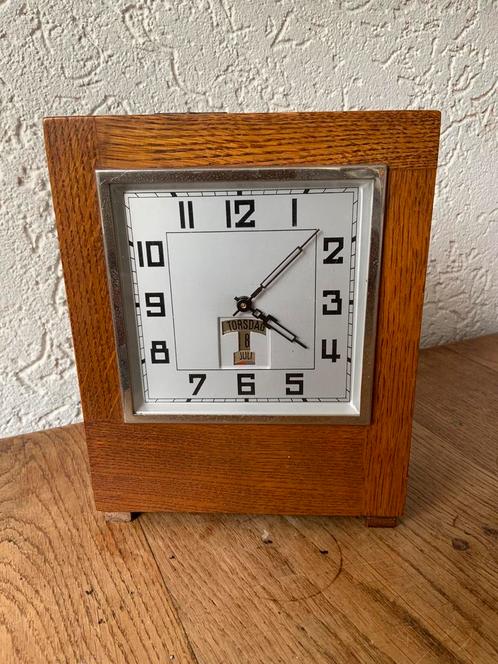 Art Deco Zenith Spaarklok Klok Spaarpot, Antiek en Kunst, Antiek | Klokken, Ophalen of Verzenden