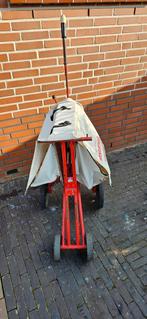 Stevige Krantenkar / Folderkar met harde banden, Ophalen, Gebruikt