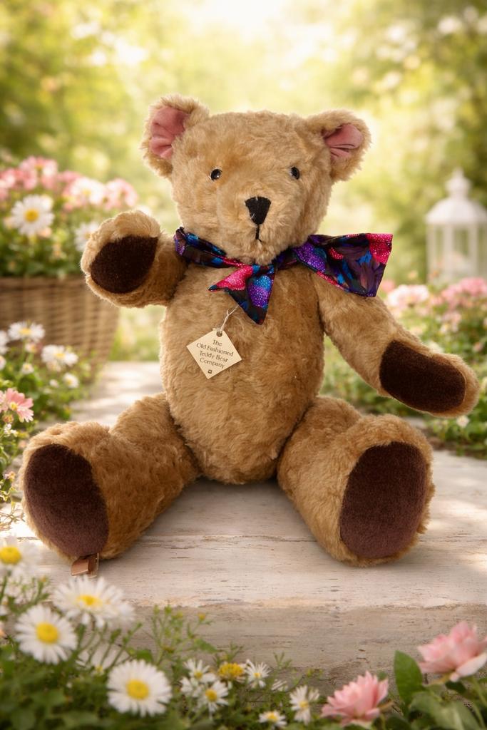 The old fashioned teddy bear company.  55cm, Ophalen of Verzenden, Zo goed als nieuw, Stoffen beer, Overige merken