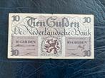 Tien gulden 1945 Lieftinck, Ophalen of Verzenden, 10 gulden, Los biljet