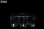 3 Verrerie Doyen – Art Deco  – Waterbekers van kristal, Ophalen of Verzenden