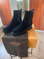 Zwarte suède Chelsea boots van Tods maat 40, Zwem- of Duikvliezen, Zo goed als nieuw, Verzenden