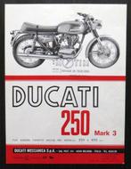 Originele folder Ducati 250 Mark 3 - circa 1965, Motoren, Handleidingen en Instructieboekjes, Ducati