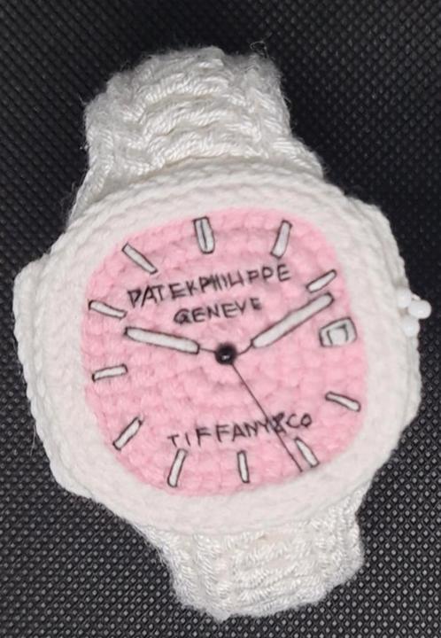 Patek Philippe Nautilus Wollen Horloge/Armband., Sieraden, Tassen en Uiterlijk, Armbanden, Nieuw, Overige kleuren, Verzenden