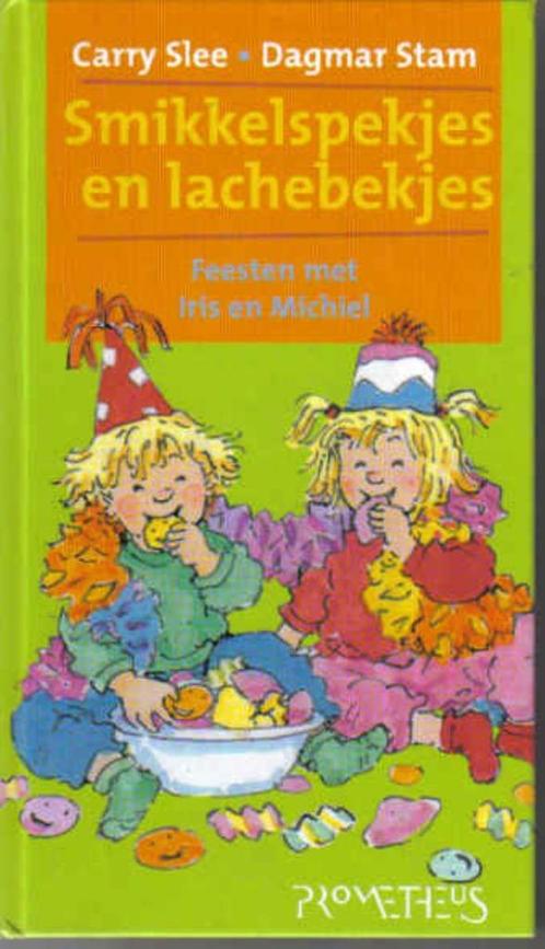 SMIKKELSPEKJES  EN  LACHEBEKJES   van Carry Slee, Boeken, Kinderboeken | Kleuters, Zo goed als nieuw, Ophalen of Verzenden