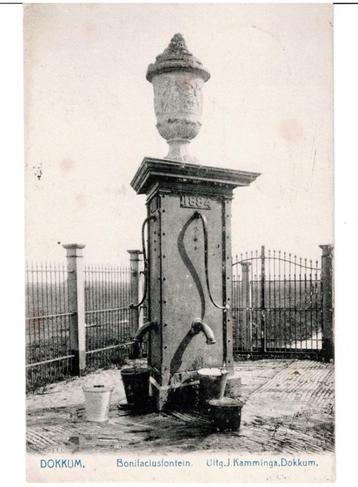 Briefkaart Dokkum gelopen (1114) beschikbaar voor biedingen