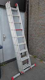Altrex All-Round 3x9 (reform) ladder, Ophalen, Gebruikt, Ladder, Opvouwbaar of Inschuifbaar