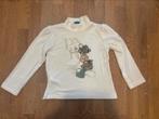 Mayoral longsleeve shirt maat 98 wit, Mayoral, Meisje, Ophalen of Verzenden, Zo goed als nieuw