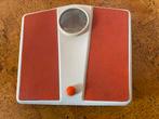 Weegschaal oranje retro vintage, Ophalen of Verzenden, Huis en Inrichting
