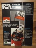 3 originele oude F1 affiches Spa-Francorchamps Magny Cours, Ophalen of Verzenden, Sport, A1 t/m A3, Rechthoekig Staand