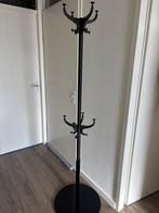 Zwarte Staande Kapstok, Huis en Inrichting, Ophalen, Gebruikt, Metaal, Staande kapstok
