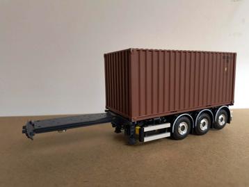 Tekno container oplegger  beschikbaar voor biedingen